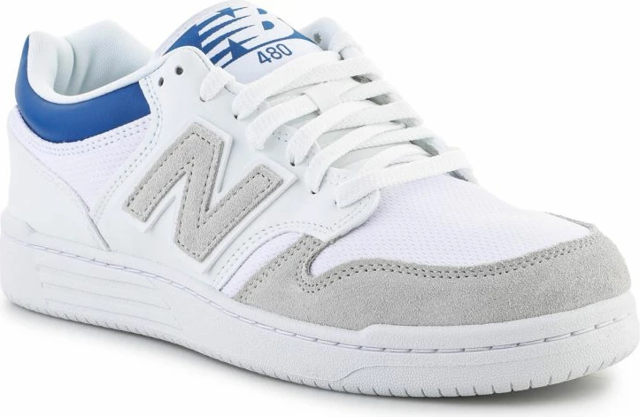Atlete New Balance BB480LKC, për meshkuj dhe femra, të bardha