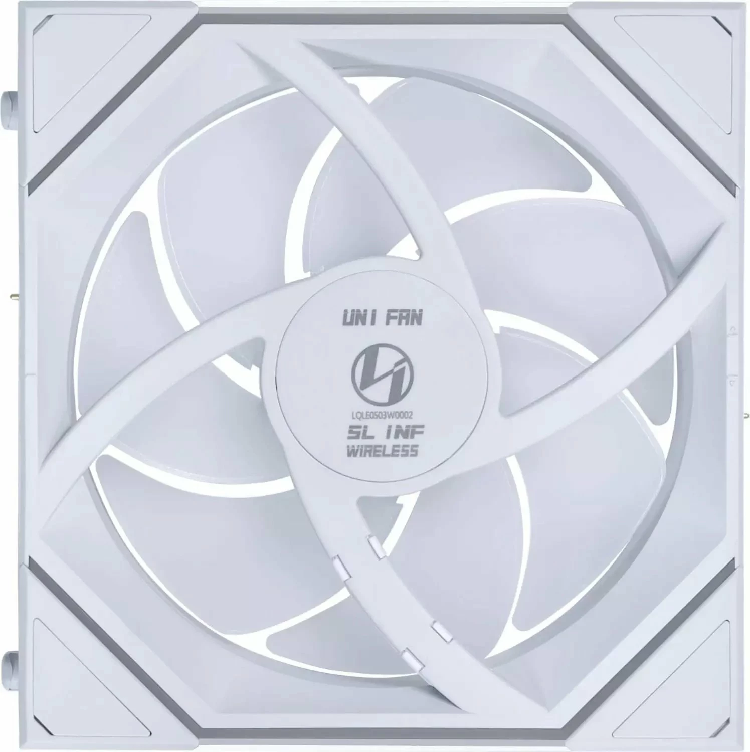 Ventilator PC Lian Li UNI FAN SL-INF120 ARGB Wireless Reverse Blade 120mm PWM (12RSLIN1W1W) e bardhë 1 copë