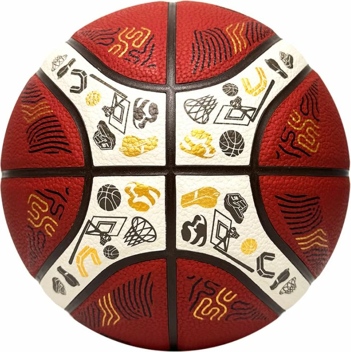 Top basketbolli Molten, portokalli