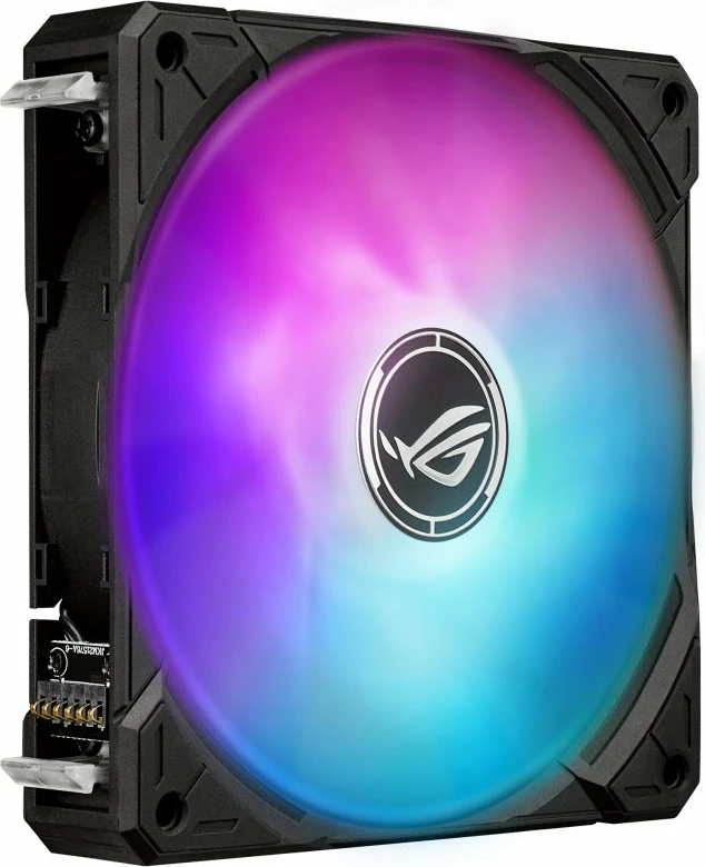 Ftohës me ujë CPU Asus ROG Ryuo IV SLC 360 ARGB 360mm (90RC0151-B0EAY0), me 3 ventilatorë 120mm