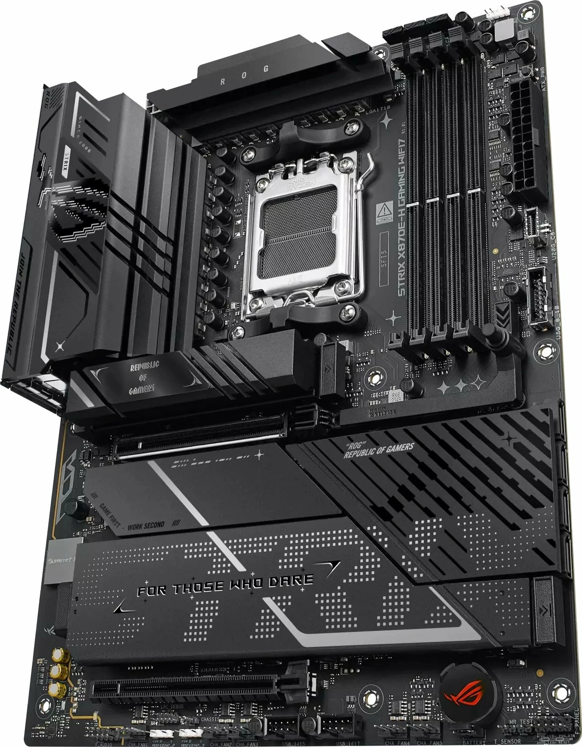 Pllakë amë Asus ROG Strix X870E-H Gaming WiFi 7, AM5, ATX, DDR5 256GB