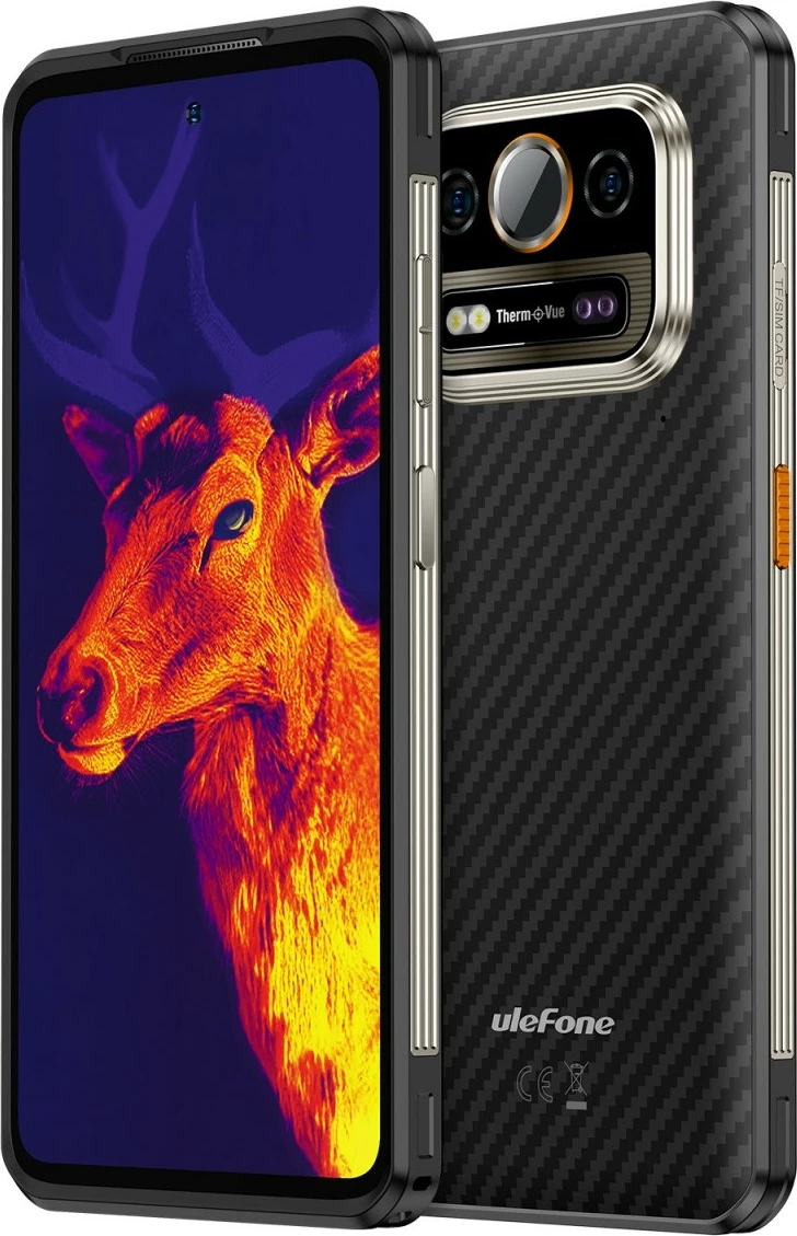 Celular Ulefone Armor 25T Pro, 8/256GB, IP69K, Thermal Vision, Frost Black