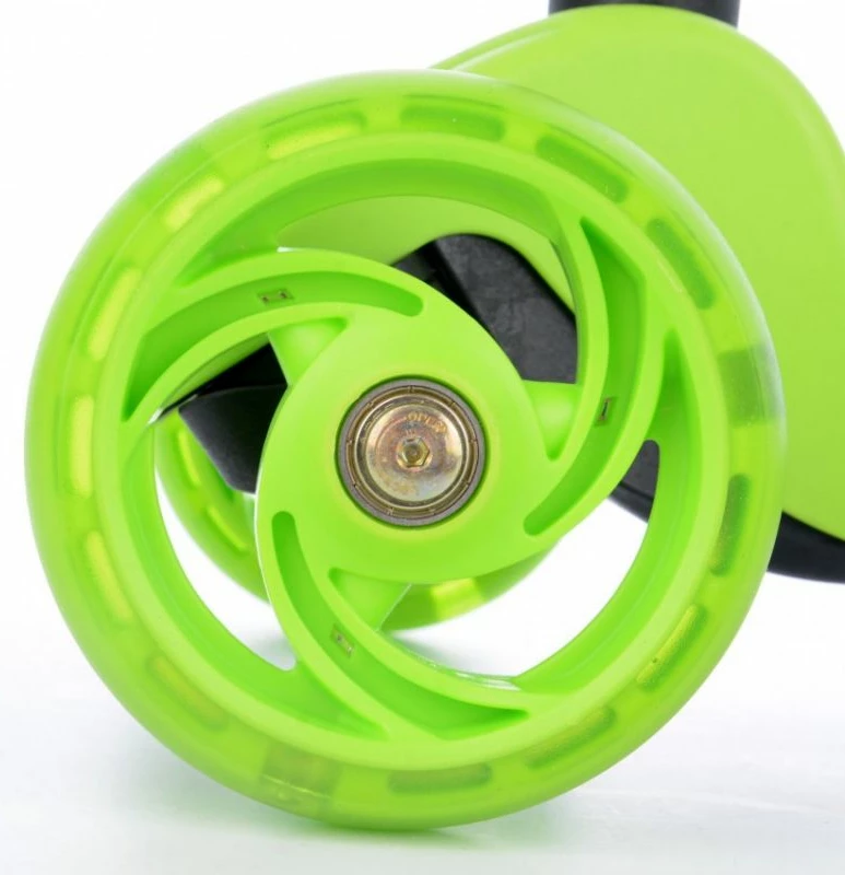 Trotinet për fëmijë Tempish, jeshile dhe rozë