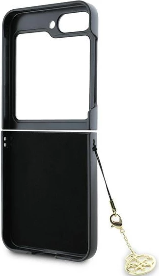 Mbështjellës Guess 4G Charm për Samsung Galaxy Z Flip 6, Kafe