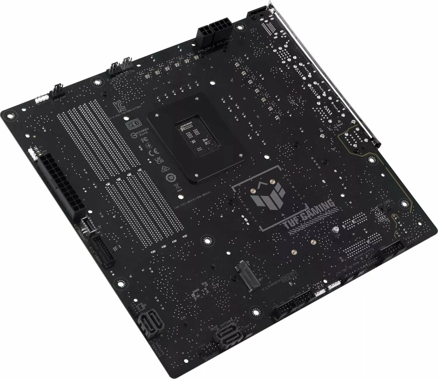 Pllakë amë Asus TUF Gaming B760M-BTF WIFI D4, mATX, DDR4, WiFi 6, 2.5GbE, e zezë