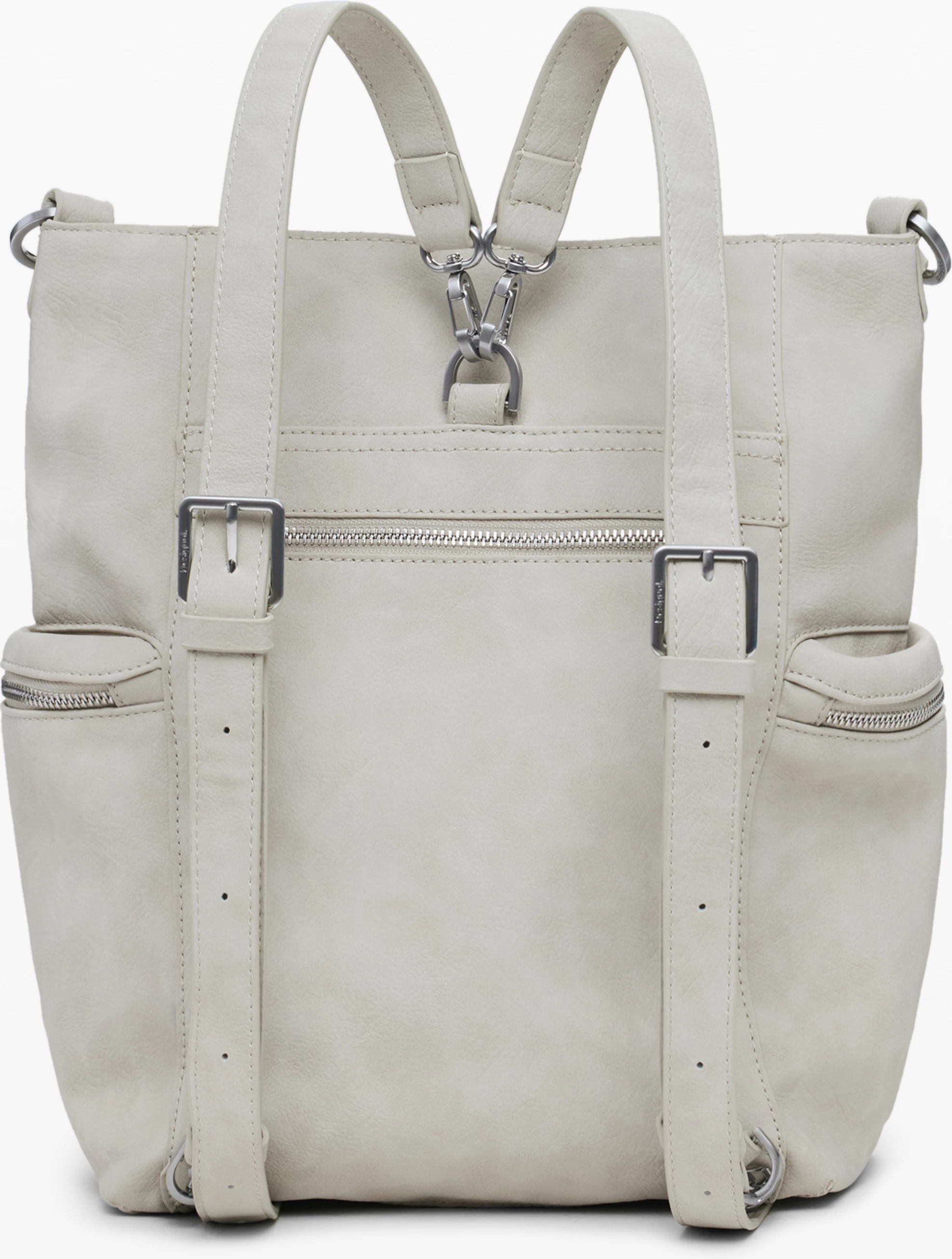 Çantë shpine Desigual per femra, bezh