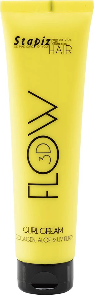 Krem stilues për flokë kaçurrela Stapiz Flow 3D Curl për femra, 150ml