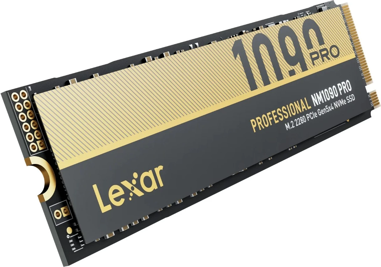SSD Lexar Professional NM1090 PRO 4 TB, M.2 PCI Express 5.0, 3D TLC NAND