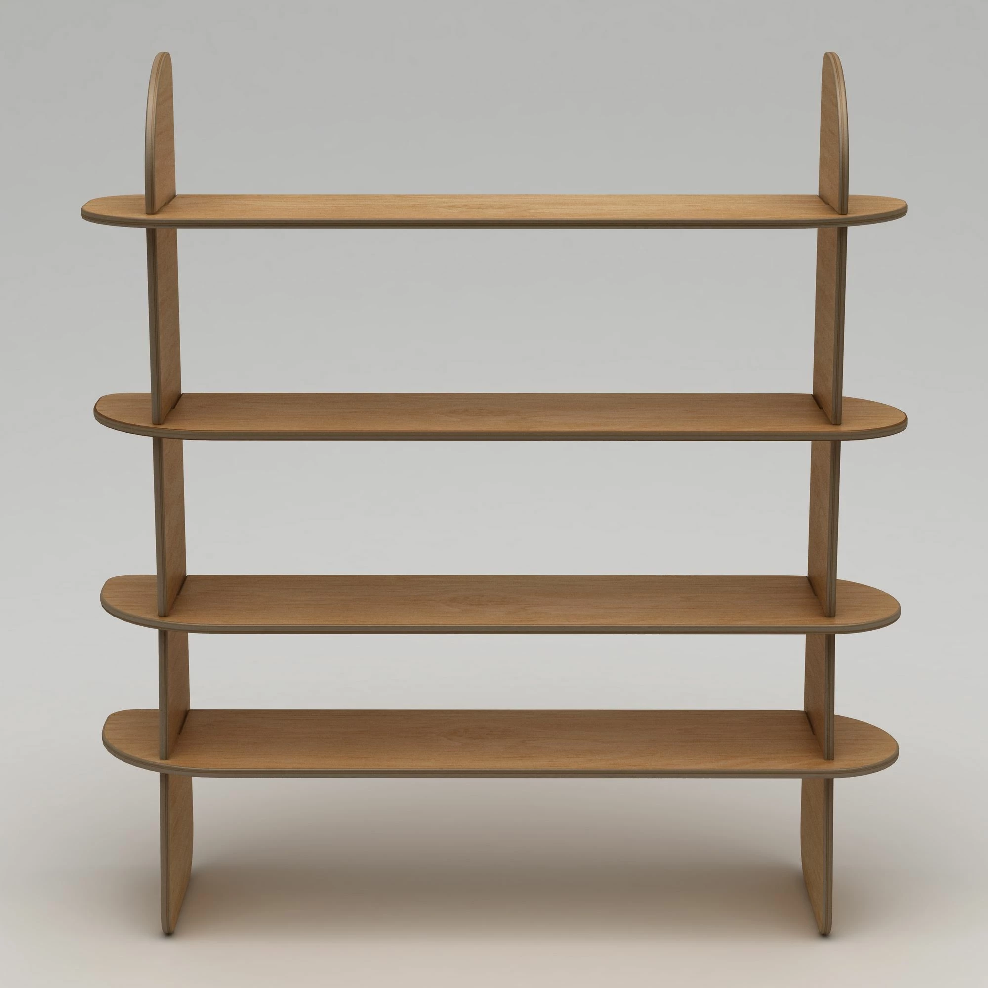 Raft librash Skye Decor, natyral, Scala-2