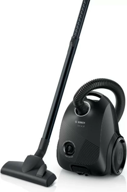 Fshesë me korrent Bosch BGBS2LB1, me qese, 3.5L, e zezë