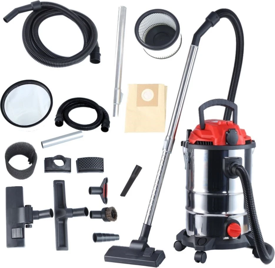 Fshesë me korrent industriale Camry CR 7045, 3400W, çelik inox, e kuqe