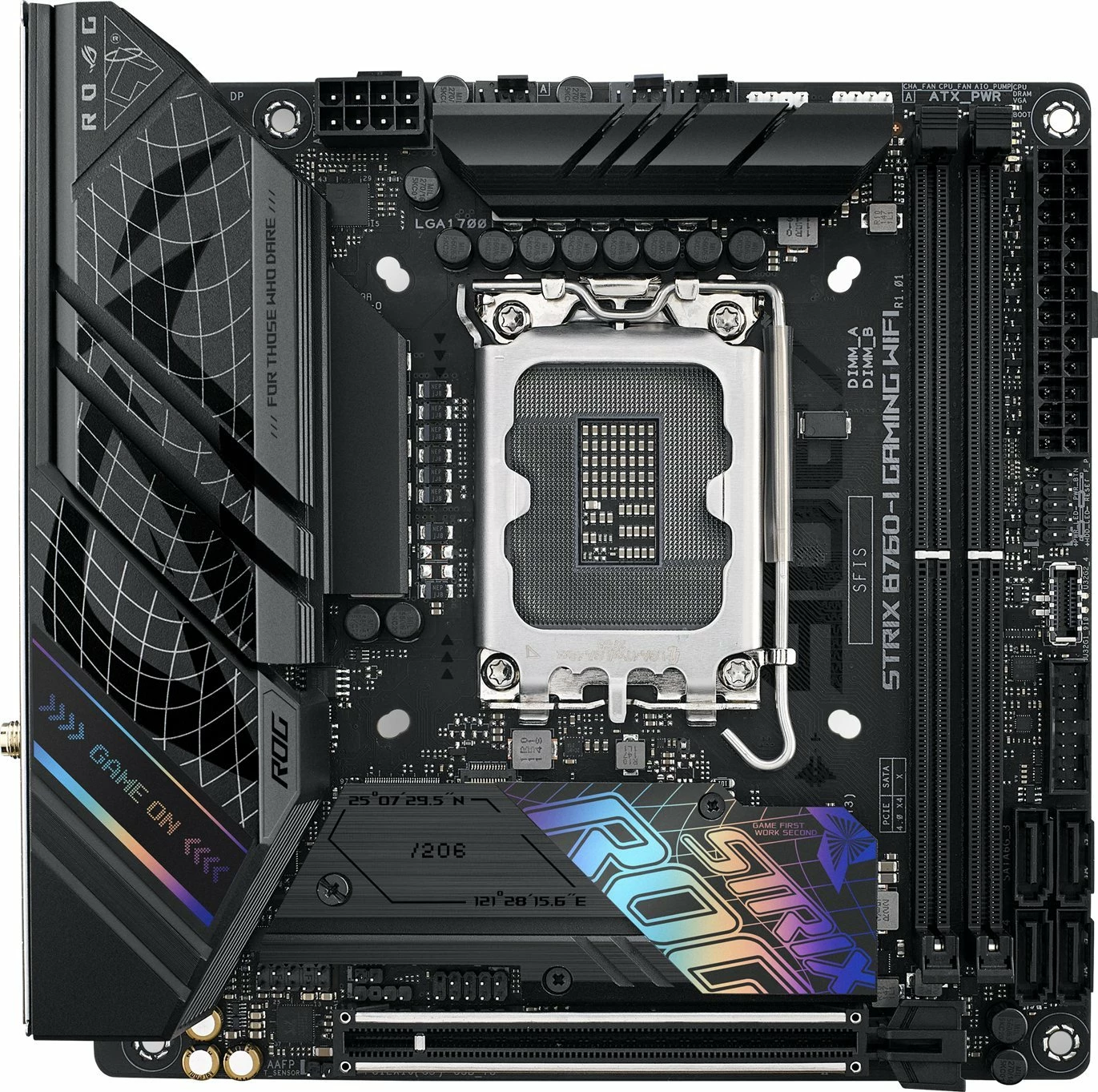Pllakë amë Asus ROG STRIX B760-I Gaming WiFi Mini-ITX