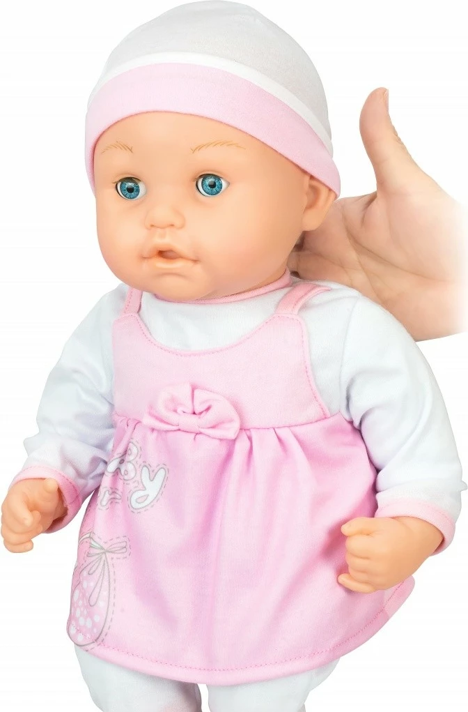 Kukull interaktive Artyk Natalia Rozkoszny Baby Doll, 40 cm, me aksesorë, Rozë