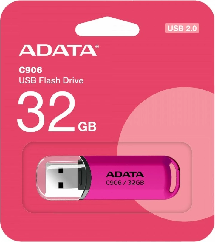 Pendrive Adata C906 32GB USB 2.0, Rozë