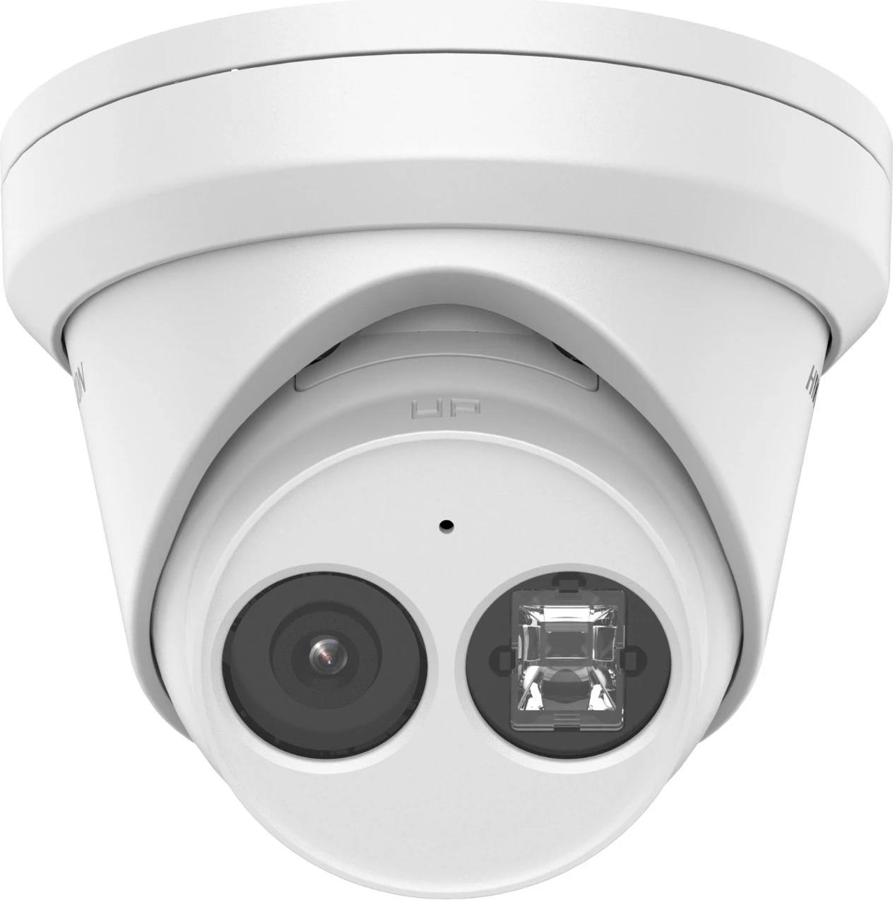 Kamerë sigurie IP Hikvision DS-2CD2343G2-IU, 4MP, mikrofon, natë/dite, bardhë