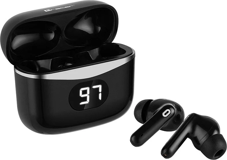 Kufje Tracer T5 TWS, Bluetooth 5.2, të zeza