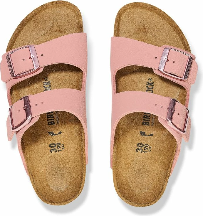 Flip-flopa për fëmijë Birkenstock, bezhë/krem