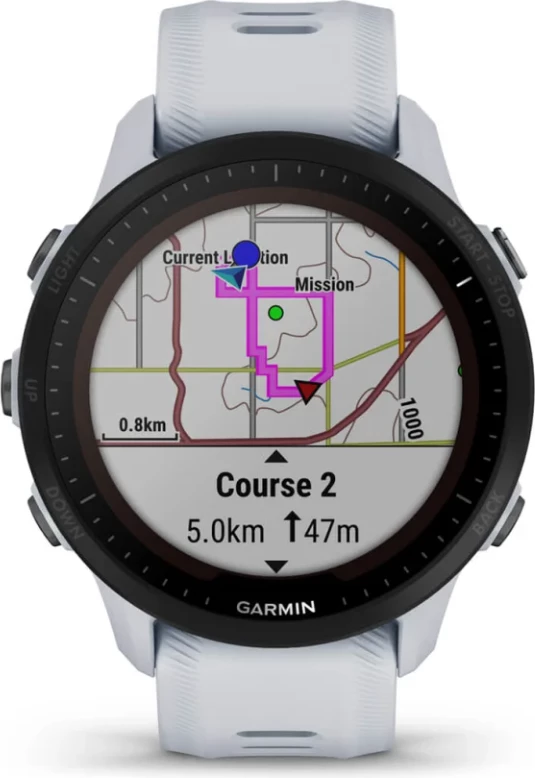 Smartwatch Garmin Forerunner® 955 Solar Whitestone