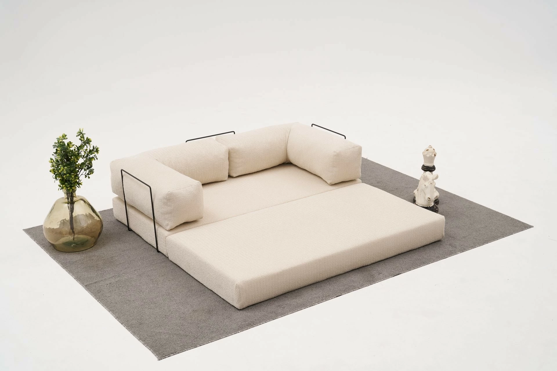 Divan treshe Atelier del Sofa, Comfort, krem v2