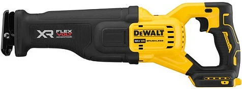 Sharrë reciproke DeWALT 18V, brushless, me bateri, zi/verdhë