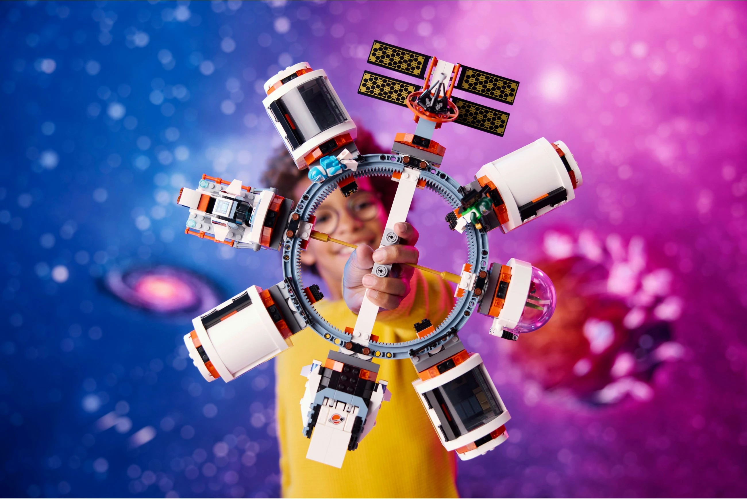 Set ndërtimi LEGO Modular Space Station 60433, 1097 pjesë, shumëngjyrësh