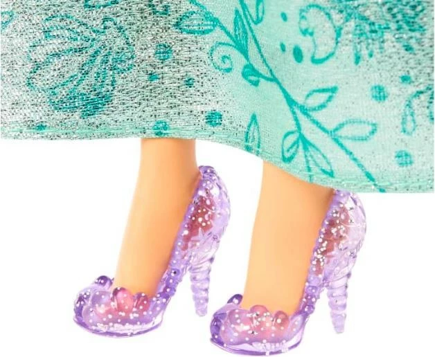 Kukull Disney Princess Ariel Mattel HLW02/HLW10, me fustan të gjelbër