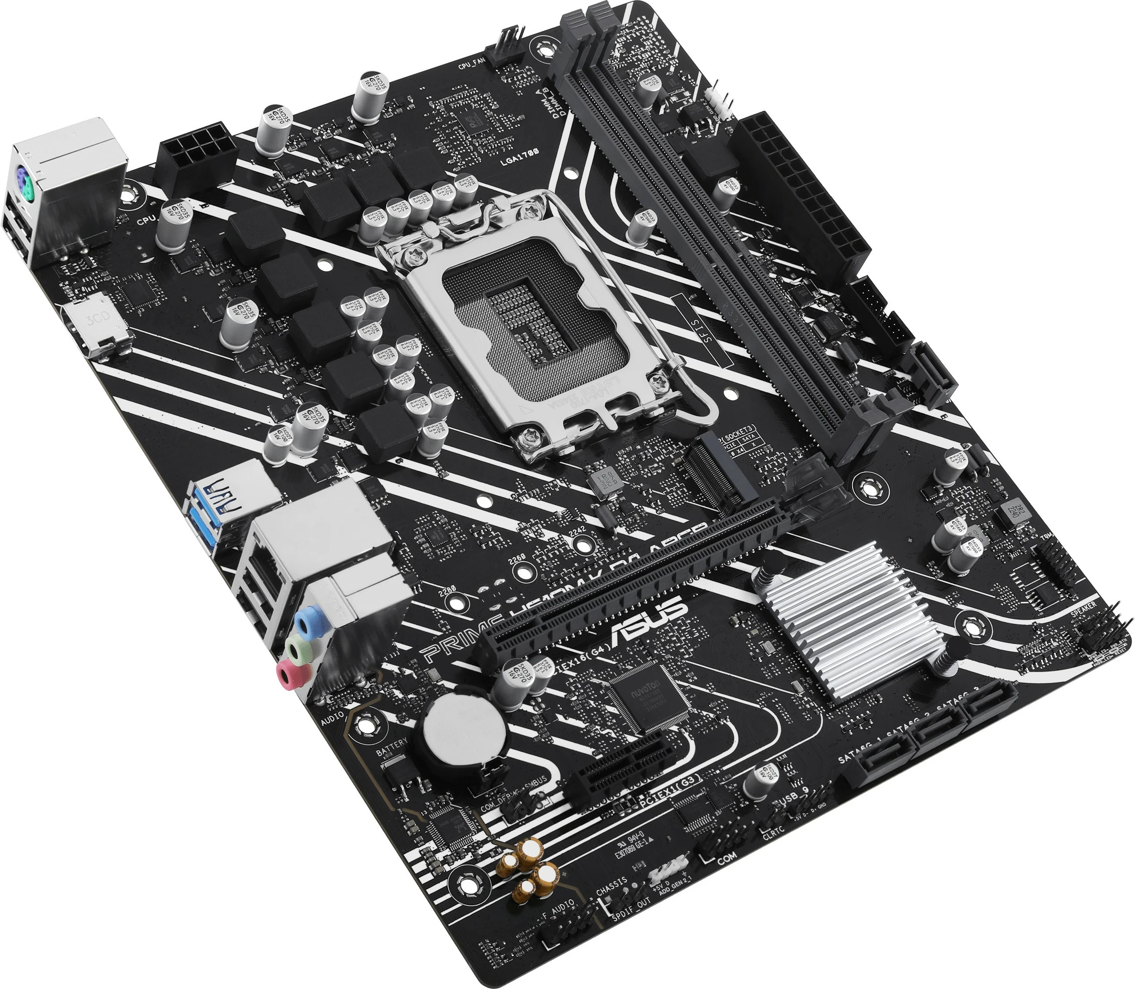 Pllakë amë ASUS PRIME H610M-K D4 ARGB, Intel, LGA 1700, DDR4, 64 GB