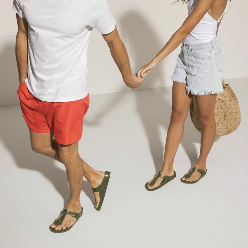 Flip-flop unisex Birkenstock, të gjelbra