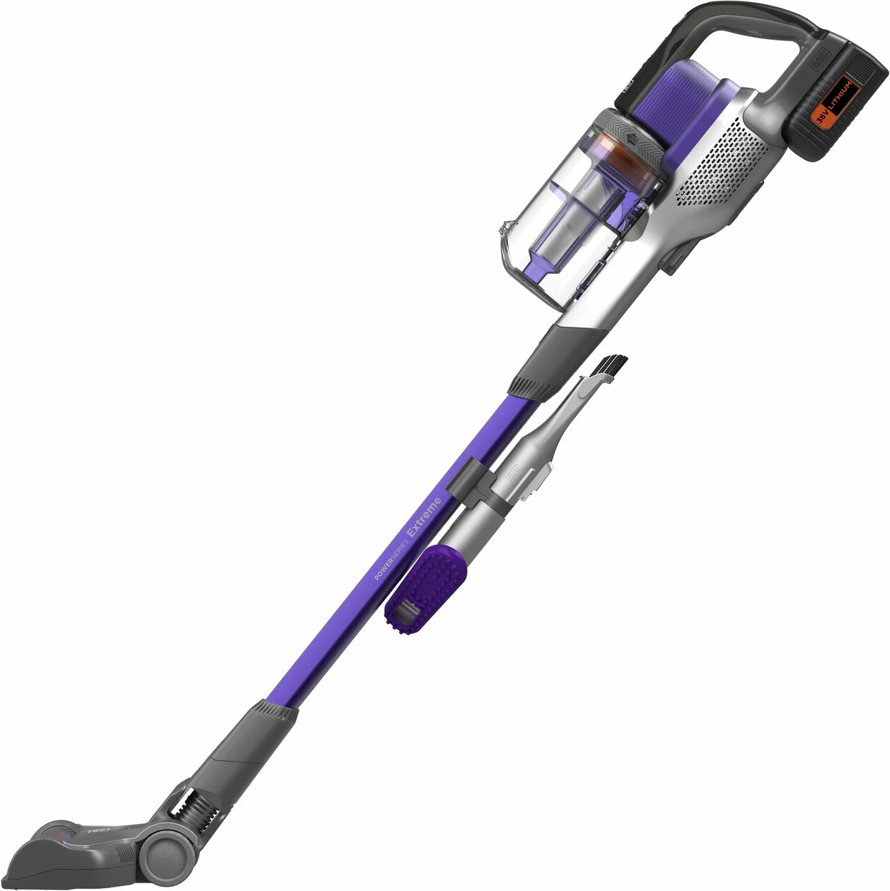 Fshesë me bateri Black+Decker BHFEV362DP 36V 2.0Ah 4-në-1 750 ml, e zezë