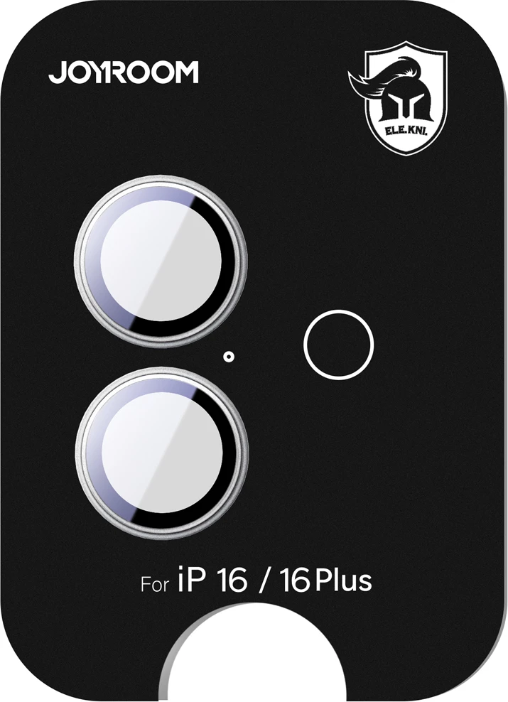 Mbrojtës xhami për lente Joyroom JR-MFY0256 për iPhone 16/16 Plus, argjend