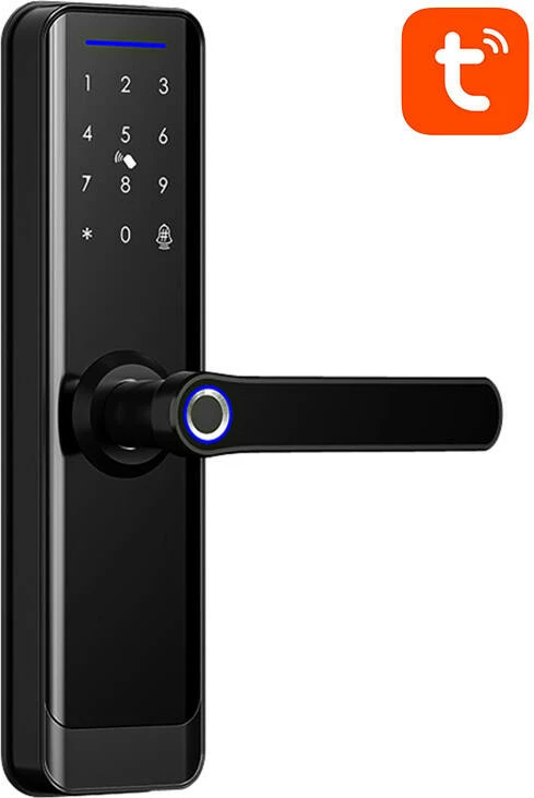 Bravë digjitale e mençur Avatto ZSDL-A270-B-ALI-5572, ZigBee, e zezë