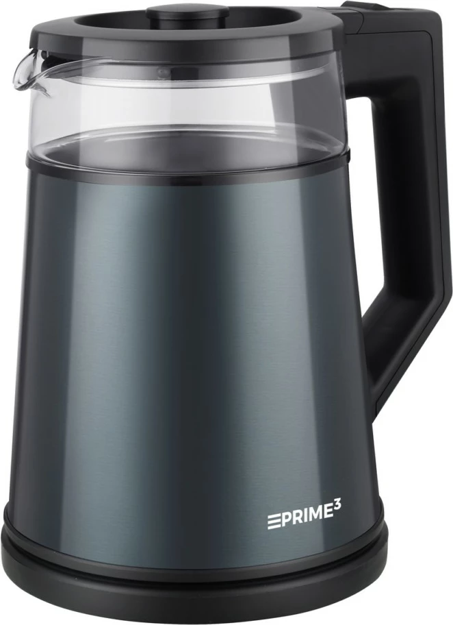 Ibrik elektrik PRIME3 SEK21, 1.2L, 1355W, Zezë/Grafit