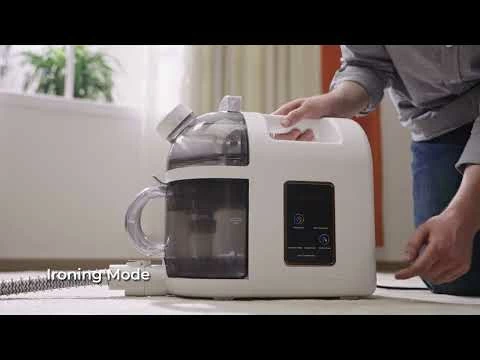 Fshesë me korrent me avull Uwant B200, 1900W, 12kPa, depo 1.5L+1.5L, kabllo 4m, zorrë 1.5m, e bardhë/zezë