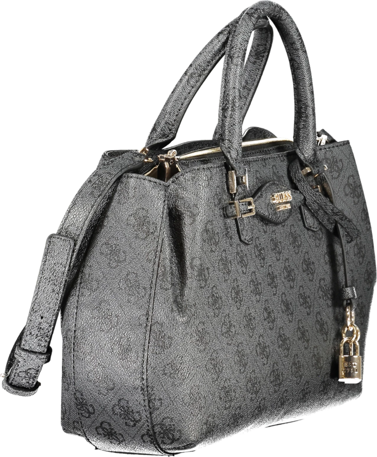 Çantë për femra GUESS JEANS KATYA, e zezë