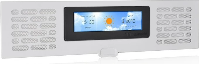 Panel LCD për kasë Thermaltake The Tower 200, Snow, i bardhë