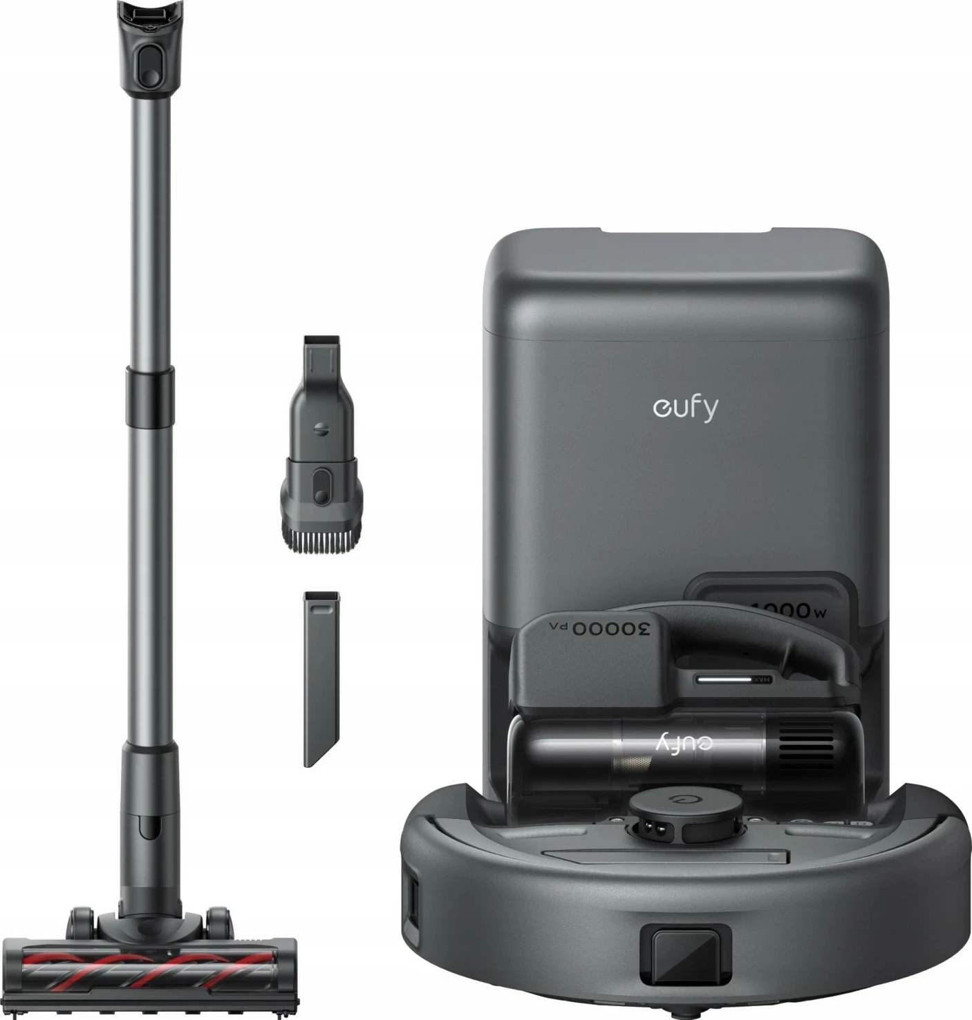 Robot pastrues, eufy E20, 0.35L, 8000Pa, i zi