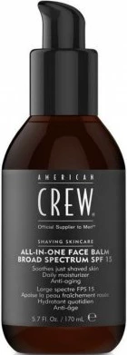 Balsam fytyre pas rruajtjes për burra American Crew Shaving Skincare All-In-One Face Balm Broad Spectrum, 170ml