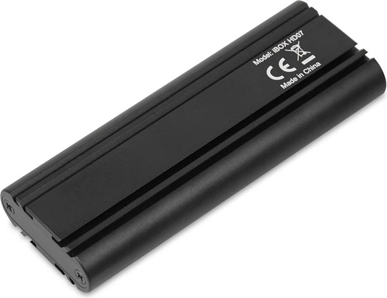 Kasë për SSD IBOX HD-07, M.2, e Zezë
