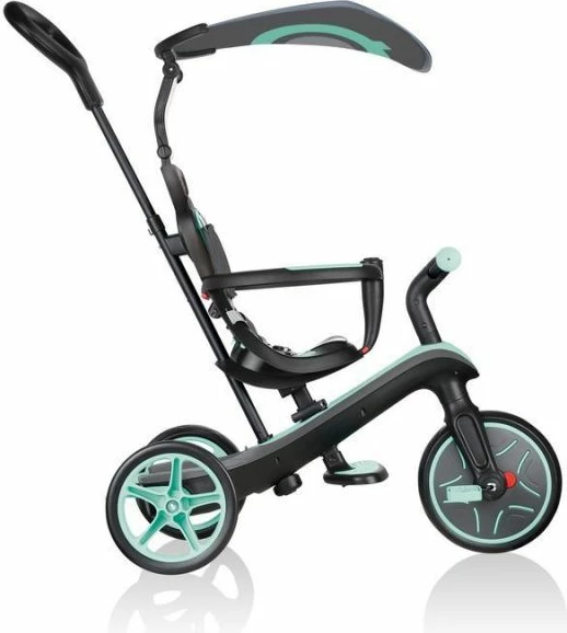 Bicikletë për fëmijë Globber Explorer Trike, ngjyrë mentë