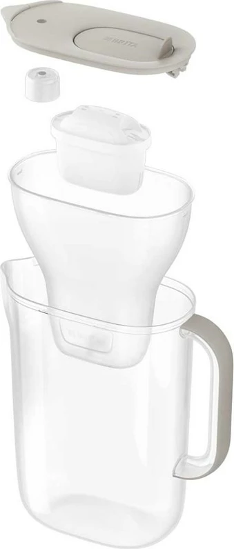 Ibrik filtri BRITA Style Essential+1 Maxtra Pro PP, 2.4L, rërë