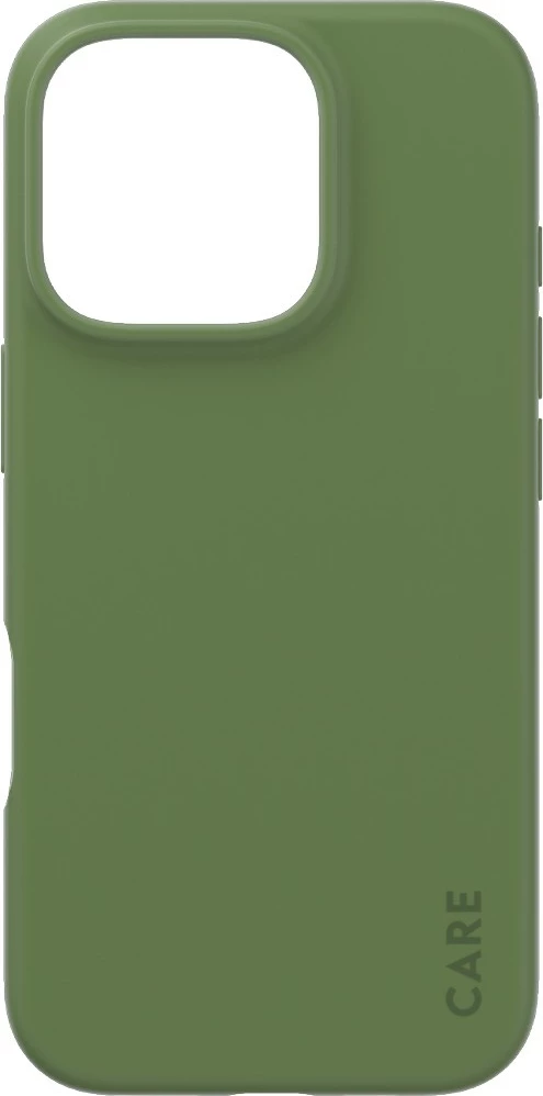 Mbështjellës PanzerGlass CARE Case Fashion për iPhone 16 Pro, silikon, e gjelbër