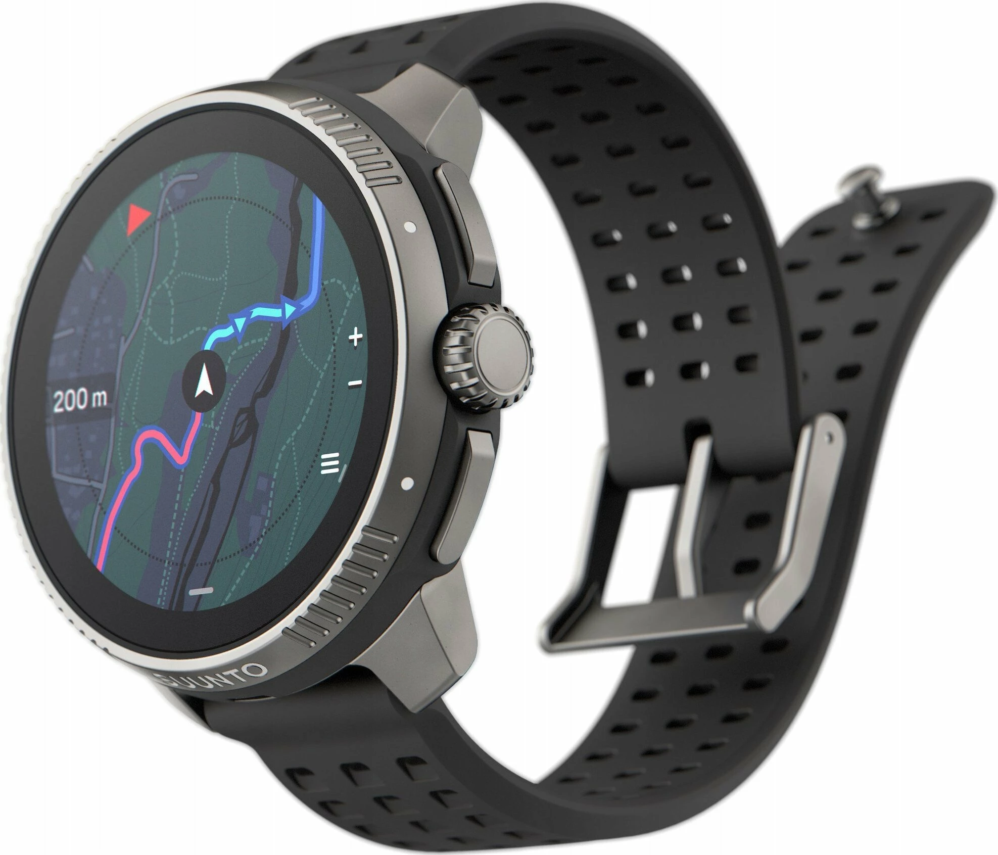 Smartwatch Suunto Race SS050932000 AMOLED 1.43", GPS, Wi‑Fi, Bluetooth, 10 ATM, gri charcoal