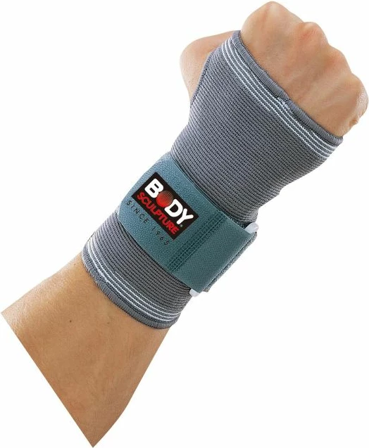 Mansetë për dorë Body Sculpture për meshkuj dhe femra, ngjyrë gri/argjendi