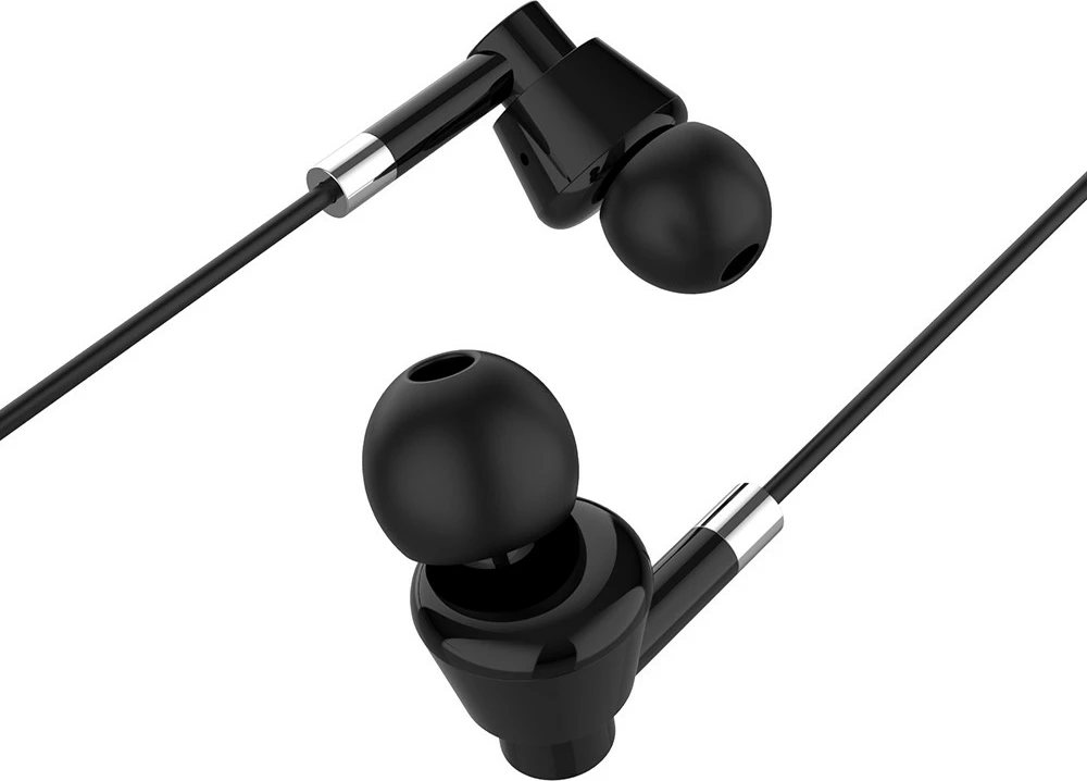 Kufje in-ear Media-Tech MT3609K me USB-C, me mikrofon, të zeza