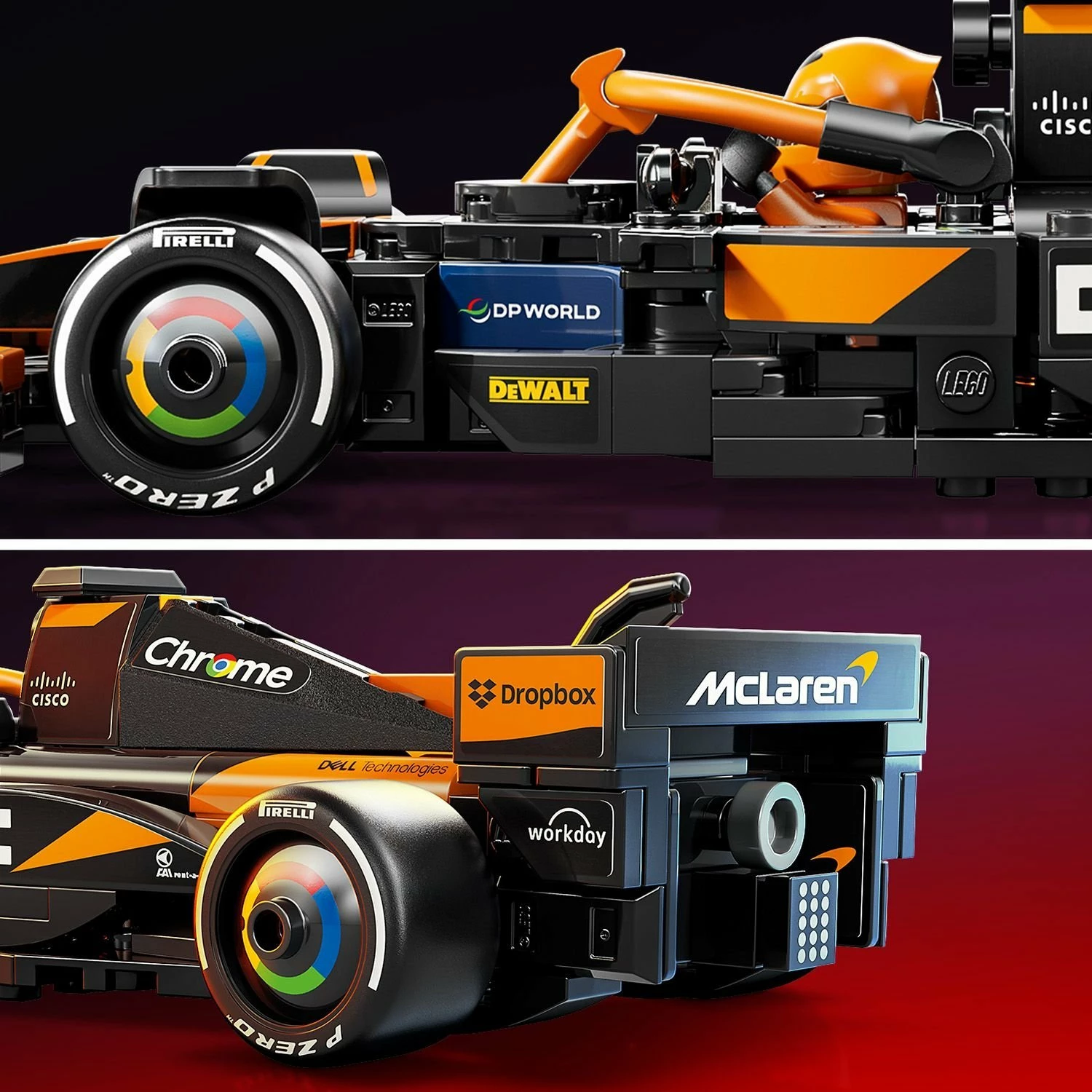 Set LEGO Speed Champions McLaren F1 Car MCL38 77251, 269 pjesë