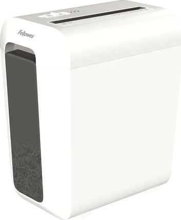Shredder Fellowes LX65, particle-cut, 22L, i bardhë