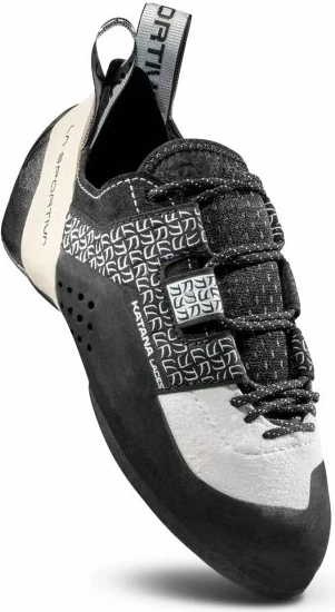 Atlete ngjitje për femra La Sportiva Katana Laces ZFCS030W00K00, bardhë/zeza [Madhësia: 36]