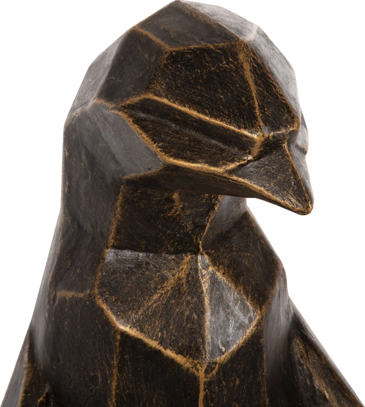 Dekor për dysheme PINGUIN FH7913 GRC ngjyrë patina e zezë me detaje të arta 30x20x60H cm