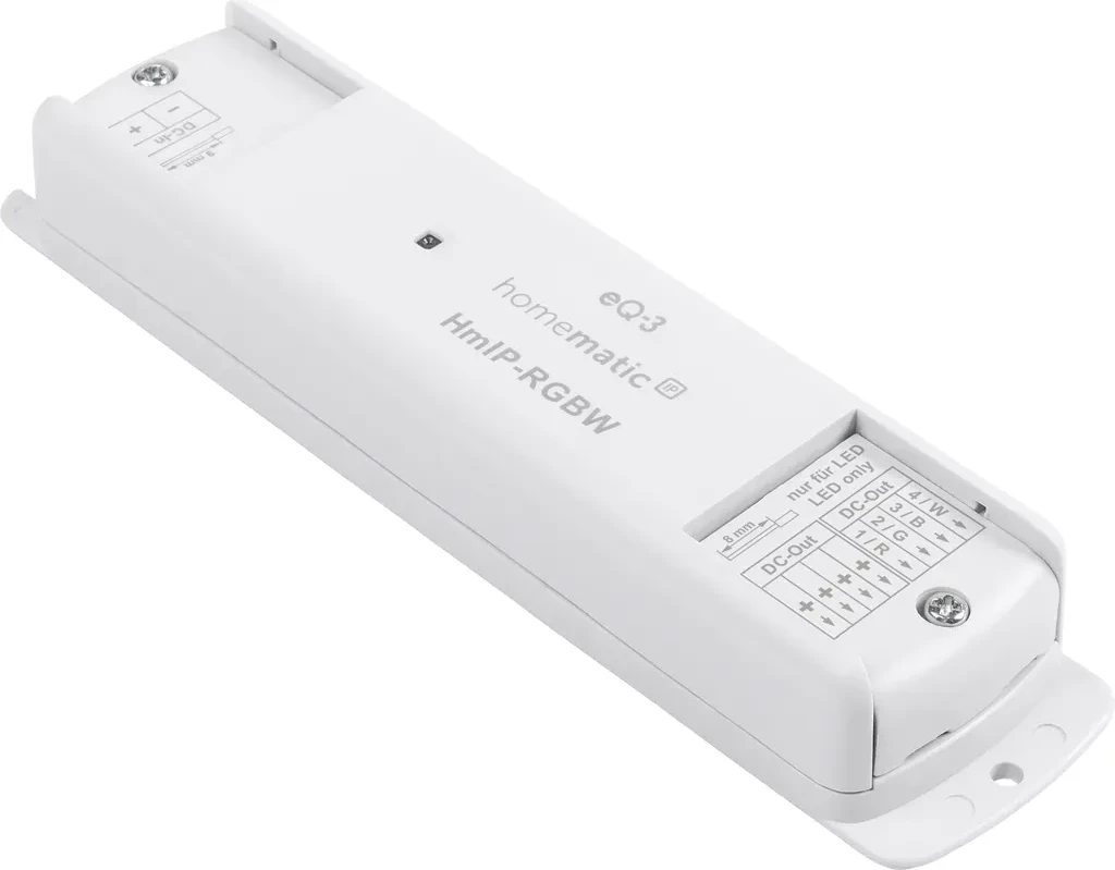 Kontrollues LED Homematic IP 157662A0, e bardhë, 260 m, 868.0-868.6/869.4-869.65 MHz, IP20