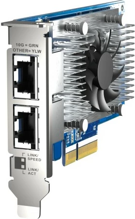 Kartë rrjeti QNAP QXG-10G2T-X710, PCI Express, 1000 Mbit/s